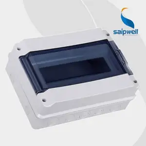 Distribution Box SAIPWELL SHK IP65 Waterproof 2-18 Ways MCCB Outdoor Cable plastic Distribution Box