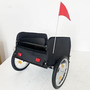 <span class=keywords><strong>Remorque</strong></span> utilitaire de camping pour vélo, chariot de transport de bagages en acier, grande capacité, OEM, pour le shopping et les outils - Product Image 5