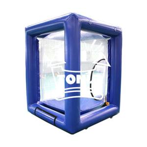 <span class=keywords><strong>Juego</strong></span> <span class=keywords><strong>de</strong></span> cubo <span class=keywords><strong>de</strong></span> efectivo inflable para carnaval al aire libre, venta - Product Image 1