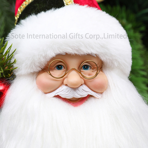 ตุ๊กตาซานตาคลอสคุณภาพสูง SOTE ขนาด 30 ซม. ตุ๊กตาผ้าและพลาสติกสำหรับคริสต์มาส ได้รับการรับรองมาตรฐาน BSCI - Product Image 3