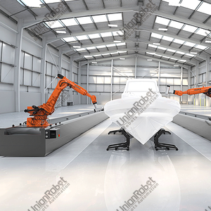 Contenedor colaborativo Cobot industrial del brazo robótico automático con la máquina del <span class=keywords><strong>robot</strong></span> <span class=keywords><strong>de</strong></span> paletización - Product Image 2