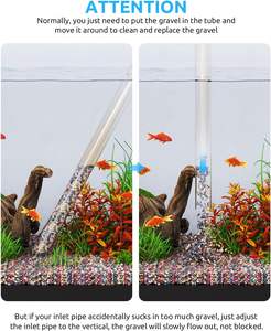 Seaoura SR-528 <span class=keywords><strong>Aquarium</strong></span> Snelle Waterwisselaar Stofzuigerset Voor Water Veranderend Zand Wassen Met <span class=keywords><strong>Aquarium</strong></span> Schoonmaken - Product Image 5