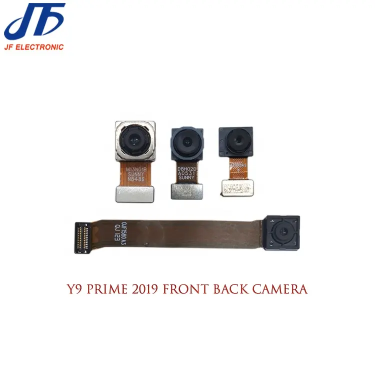 Front back camera for Huawei y9 prime 2019 big small main camera flex cable replacement