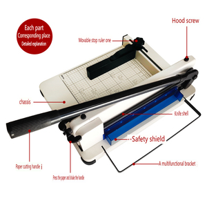 Quangheng High Quality A3 Steel Heavy Duty Manual Guillotine <strong>Paper</strong> <strong>Trimmer</strong> Model 1 - Product Image 2