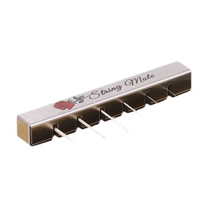Silenciador de Cuerdas para Guitarra Acústica de Aleación de Aluminio, Acabado Cepillado, Accesorio Duradero para Guitarra - Product Image 1