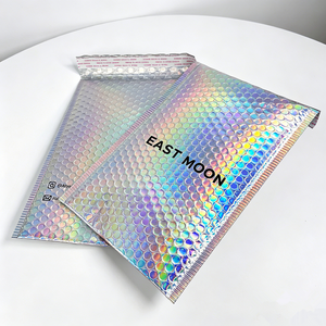 High Quality Shipping <b>Envelope</b> Bag 6x10 Waterproof Black Packing Bubble Bags Custom Bubble Mailer with Logo - Product Image 1