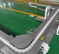 1700 chaîne en plastique multi flexible boîtier chaînes de convoyeur chaîne en plastique de quille