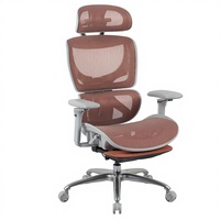Chaise de bureau ergonomique Henglin Lone Warrior, réglable en hauteur, pivotante, chaise de jeu confortable pour longues sessions, inclinable, en plastique