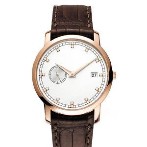 Mouvement à remontage automatique avec un diamètre de boîtier de 38 mm, plus raffiné et élégant, ce qui en fait un choix idéal pour une montre unisexe. - Product Image 1