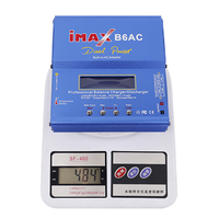Chargeur de batterie au lithium intelligent IMAX B6AC 80W, chargeur d'équilibrage multifonction pour les modèles d'avions, de voitures, de bateaux, d'accessoires de drones