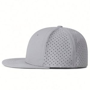 Full Seal Elastic Size Solid Color Hip Hop Baseball <b>Caps</b> <b>Flat</b> Brim Vent Youth Sports <b>Caps</b> - Product Image 3