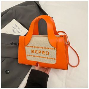 Women's Fashion RFID Feature Messenger Bag Autumn Candy Crossbody Shoulder Tote <b>Handbag</b> Zip <b>Small</b> Square Letter Printed Design - Product Image 4