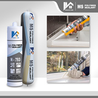 Scellant hybride MS, scellant de construction en polymère MS, scellant adhésif imperméable et résistant aux intempéries pour les joints de construction, OEM disponible