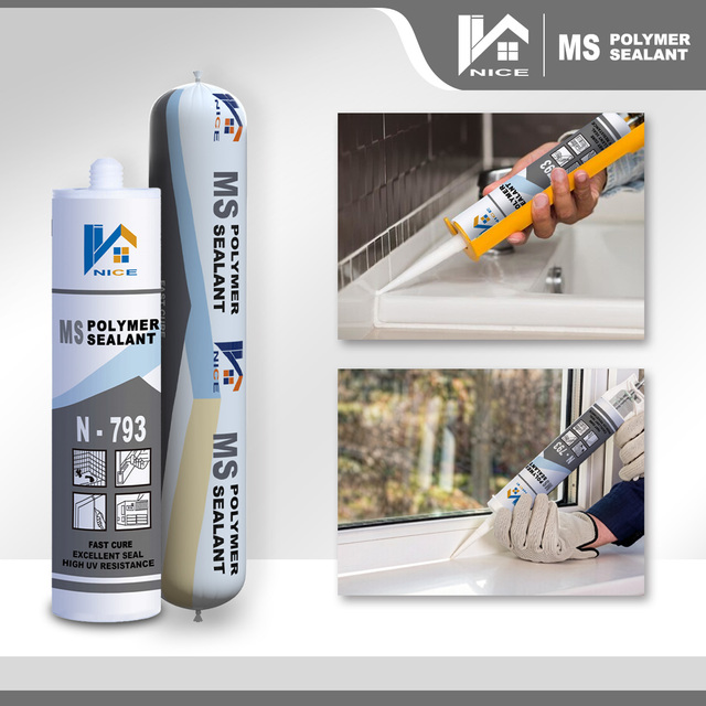 MS Hybrid Sealant MS Polymer Construction Sealant Weatherproof Waterproof Adhesive Sealant for Building Joints OEM Available