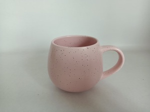 Großhandel 400ml Großvolumige Keramik-Kaffeetasse mit Individuellem Logo-Aufdruck Neues Design Großer Bauch Matt Werbegeschenk - Product Image 3