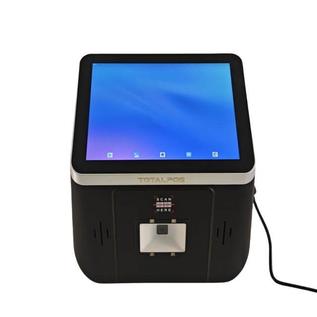 Supermarkets 8-Inch Windows Android Tablet POS Terminal with Touch Screen Advertisement Kiosk 2D Barcode Scanner Price Checker