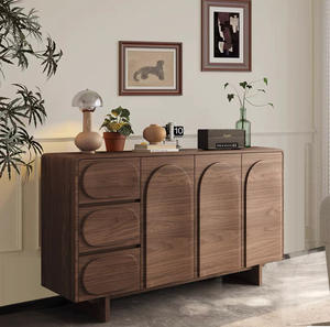 Mobili d'<span class=keywords><strong>Ingresso</strong></span> in Stile Rustico Vintage per Soggiorno, Cucina e Corridoio, Armadietti in Legno, Tavoli d'<span class=keywords><strong>Angolo</strong></span> Moderni - Product Image 2