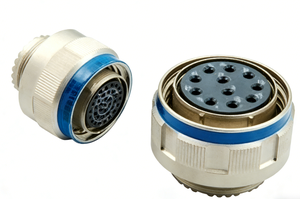 J599/20WB35PN 13-Poliger Rundsteckverbinder Kupfer Vergoldet MIL-DTL-38999K Dichtung Hoher Isolationswiderstand Zubehör - Product Image 4