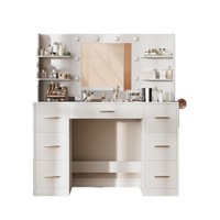 Table de maquillage multifonctionnelle de style planche, design moderne et simple, en MDF, pour chambre à coucher, très vendue, pour le commerce extérieur transfrontalier