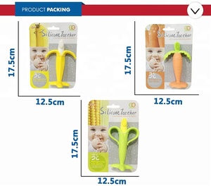 100% de grado alimenticio lindo goma de la <span class=keywords><strong>fruta</strong></span> bebé <span class=keywords><strong>mordedor</strong></span> con certificado - Product Image 5