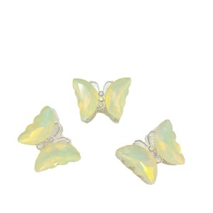 Strass pour ongles en forme de papillon, alliage plaqué, dos plat, accessoires de bijoux DIY, 20-40 pièces - Product Image 5