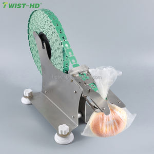 Machine à pince à pain Kwik Lok Emballage manuel Machine en acier inoxydable Petite taille Boulangerie Pain Bonbons Sacs de cuisson Fermeture d'étanchéité - Product Image 2