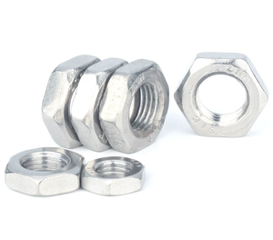 น็อตหกเหลี่ยมบาง LeGood แบบมีมุมลบคม สแตนเลส เกลียว M30-2.0 มาตรฐาน GB/T 6172 - Product Image 3