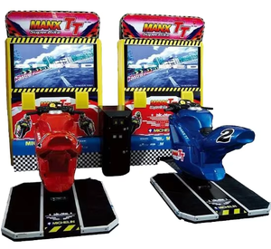 Machine <span class=keywords><strong>de</strong></span> jeu <span class=keywords><strong>de</strong></span> course <span class=keywords><strong>de</strong></span> <span class=keywords><strong>moto</strong></span> et <span class=keywords><strong>de</strong></span> voiture <span class=keywords><strong>de</strong></span> luxe à monnayeur Manx TT <span class=keywords><strong>SuperBike</strong></span> VR Ride 2 places 110/220V Métal Plastique Japonais - Product Image 1