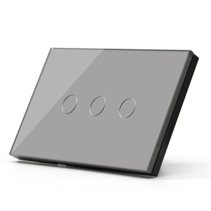 CHAOYI Interruptor de Luz de Parede Inteligente Wi-Fi com Tela Sensível ao Toque, <span class=keywords><strong>3</strong></span> Teclas, <span class=keywords><strong>3</strong></span> Vias, 220V/1000W, Sem Neutro, para Uso Doméstico, com Aplicativo Tuya e Luz Indicadora - Product Image 5