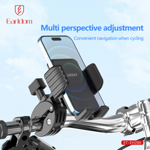Earldom Bike Mobile Holder Mobile Phone Holder for Bike and Motorcycle Cell Phone Holder Handlebar <b>Clamp</b> for <b>Scooter</b> - Product Image 5