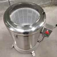 Déshydrateur centrifuge d'épinards Machine de déshydratation centrifuge d'huile Machine de déshydratation de légumes