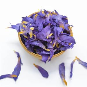 Egiziano blu petalo di fiore di loto organico grado di tè alla rinfusa petali essiccati in vari imballaggi sacchetto bustina scatola tazza bottiglia - Product Image 3