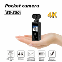 1.3 pouces écran caméra d'action Portable Cam 270 degrés rotatif Wifi Mini HD caméra extérieure vidéo tir vélo moto Sport