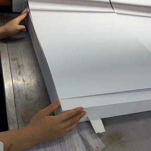 1220*2440 मिमी 0.1 मिमी 0.5 2 मिमी सफेद और काले प्लास्टिक शीट मैट pvc शीट - Product Image 4