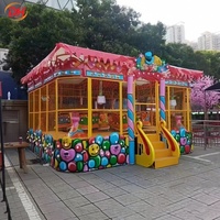 Manège Spray Ball : Manège à Balle Pulvérisatrice en PRV Conçu sur Mesure pour Enfants, Idéal pour les Parcs d'Attractions Extérieurs et les Aires de Jeux Communautaires