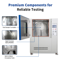 IEC 60529 IPX3 IPX4 Rain Spray Test Chamber Swing Tube Waterproof Testing Equipment for Electronics and Electrical Enclosures