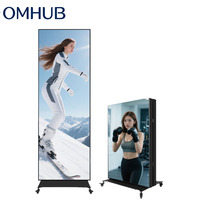 Schermo LED HD P2.5 per Interni Ultra Portatile, Display Digitale Pubblicitario per Centri Commerciali, Produzione Diretta del Produttore