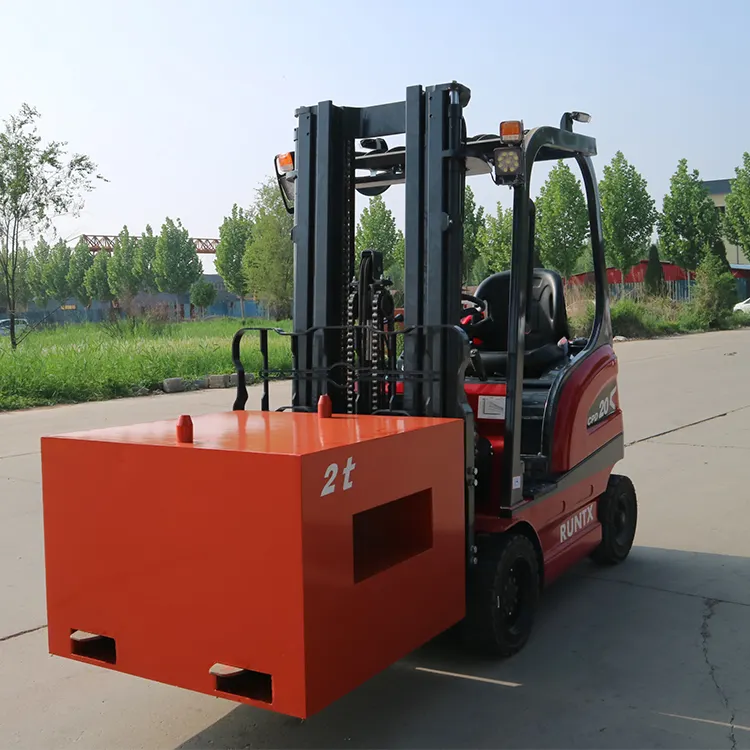 China 48V electric forklift 3 3.5 ton big power lithium battery forklift 3500 kg mini electric forklift CPD35 for sale