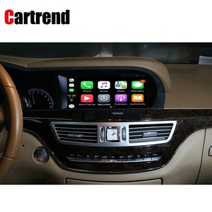 <span class=keywords><strong>Apple</strong></span> Car <span class=keywords><strong>play</strong></span> sans fil pour écran de classe S W221, radio d'usine, Android Auto, miroir, interface radio - Product Image 1