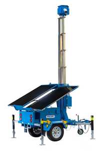 Nouvelle conception de remorque de surveillance à énergie solaire - Product Image 2