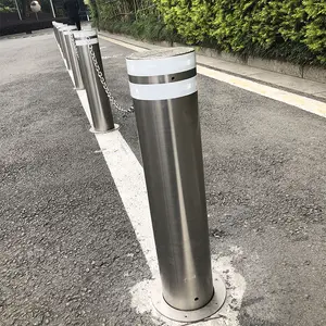 Boulon professionnel de blocage supérieur en acier inoxydable, lien de sécurité de circulation, fixe, pôle de barrière, de stationnement