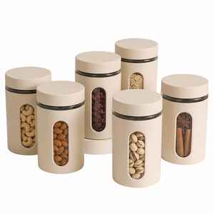 Recipiente Hermético de Plástico para Almacenamiento de Alimentos, Redondo, para Conservar la Frescura de Hierbas, Verduras y Especias, Caja de Almacenamiento de Alimentos de Diseño - Product Image 3