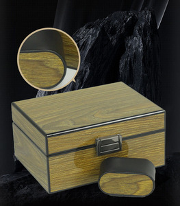 Caja de reloj de madera de 1/6/10/12 bits, almacenamiento de colección de inyección de aceite, caja de exhibición - Product Image 6