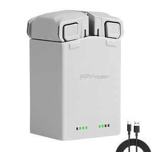 Centro de Carga Portátil Amazear de Doble Puerto para Baterías DJI Mini 4 Pro y Mini 3 Pro y Control Remoto, Carga Completa en 75 Minutos, Accesorios - Product Image 1
