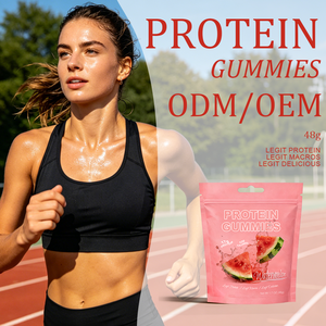 Private Label Wassermelonen-<span class=keywords><strong>Protein</strong></span>-Gummis 17g Hoher Proteingehalt Kalorienarm Nahrungsergänzungsmittel für Erwachsene Sportler - Product Image 2