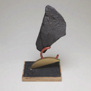 Sculpture d'amour abstraite moderne <span class=keywords><strong>en</strong></span> résine avec décoration artistique <span class=keywords><strong>gris</strong></span> mat, statue d'équilibre <span class=keywords><strong>de</strong></span> roche flottante, décoration d'étagère <span class=keywords><strong>de</strong></span> bureau - Product Image 5