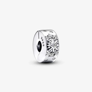 925 Plata de Ley Little Flying Pig Star Moon Arcane Mark Spacer Beads Colgante Pulsera Zircon Love Donuts Snowflake Jewelry - Product Image 6
