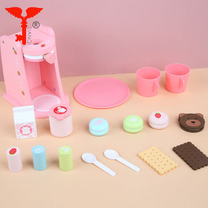 Pink <strong>Coffee</strong> <strong>Machine</strong> for Girls Party to Pretend Play <strong>Coffee</strong> Maker <strong>Toy</strong> - Product Image 4