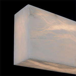 Lustre moderne suspendu décoratif en albâtre pour restaurant îlot de cuisine, <span class=keywords><strong>bar</strong></span> et salle à manger - Product Image 2