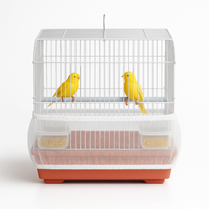 Jaula de Acero Inoxidable para Pájaros, Jaula Grande para Cría de Loros y Canarios con Puerta Lateral, ¡Oferta! - Product Image 6